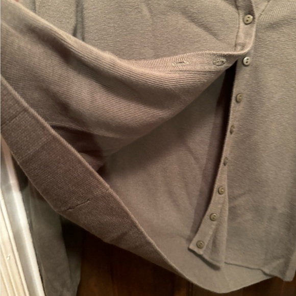 Women’s Medium Erik Spencer Green Button Down Long Sleeve Cardigan - Picture 8 of 9